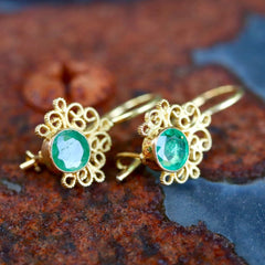 Contessa Emerald Earrings