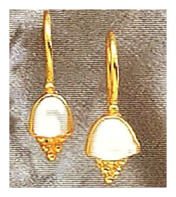 Crown Of Pearl Earrings