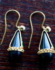 Drops of Heaven Onyx Earrings