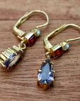 Duchess Of Kent Iolite Earrings