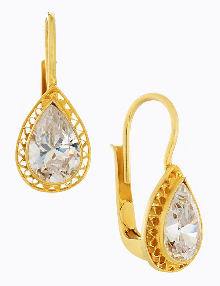 Duchess Of Marlborough Cubic Zirconia Earrings