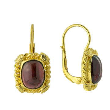 Edwardian Garnet Earrings