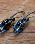 Eleanor of Aquitaine Garnet Earrings