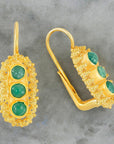 Esmerelda Emerald Earrings