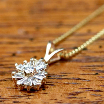 Evening Magic 14k Gold and Diamond Necklace