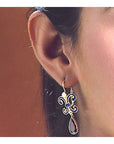 Florentine Garnet Earrings