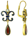 Florentine Garnet Earrings