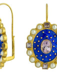 Galileo Amethyst and Pearl Earrings