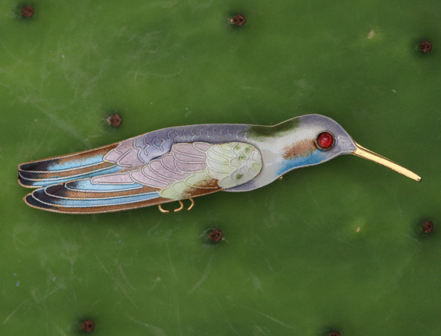 Gentle Wind Hummingbird Pin