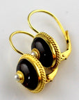 Georgian Drop Iolite Earrings