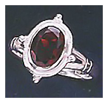 Grosvenor Garnet Ring