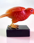 Hand-Carved Agate Eagle