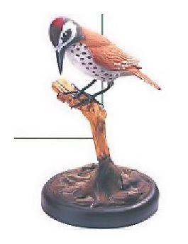 Handcarved Woodpecker