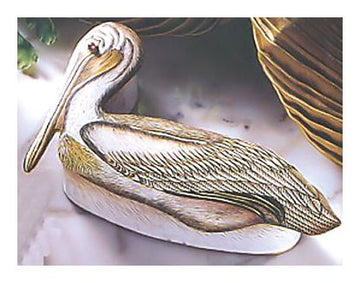 Handpainted Pelican Box