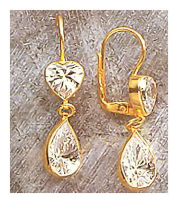 Hearts On Fire Cubic Zirconia Earrings