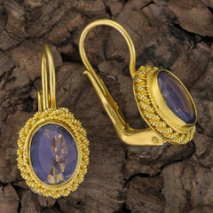 Hermione Highcastle Iolite Earrings