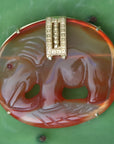 Imperial Elephant Brooch