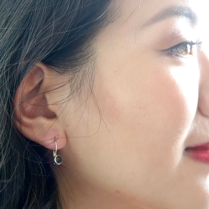Isadora Onyx Earrings