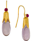 Jane Eyre Amethyst Earrings