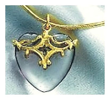 Julietta Amethyst Heart Necklace