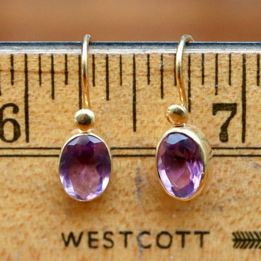 Kaplan Amethyst Earrings