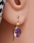 Kaplan Amethyst Earrings