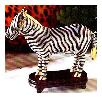 Katanga Cloisonne Zebra