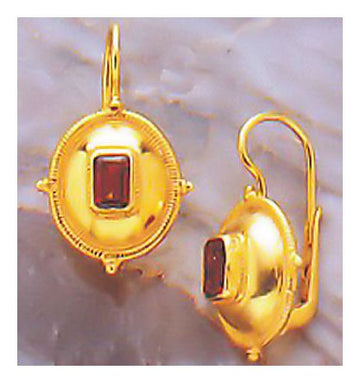 Kirov Garnet Earrings