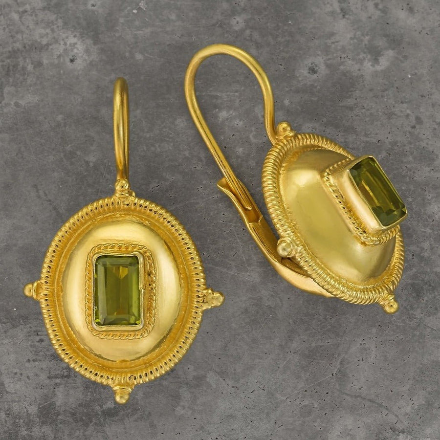 Kirov Peridot Earrings