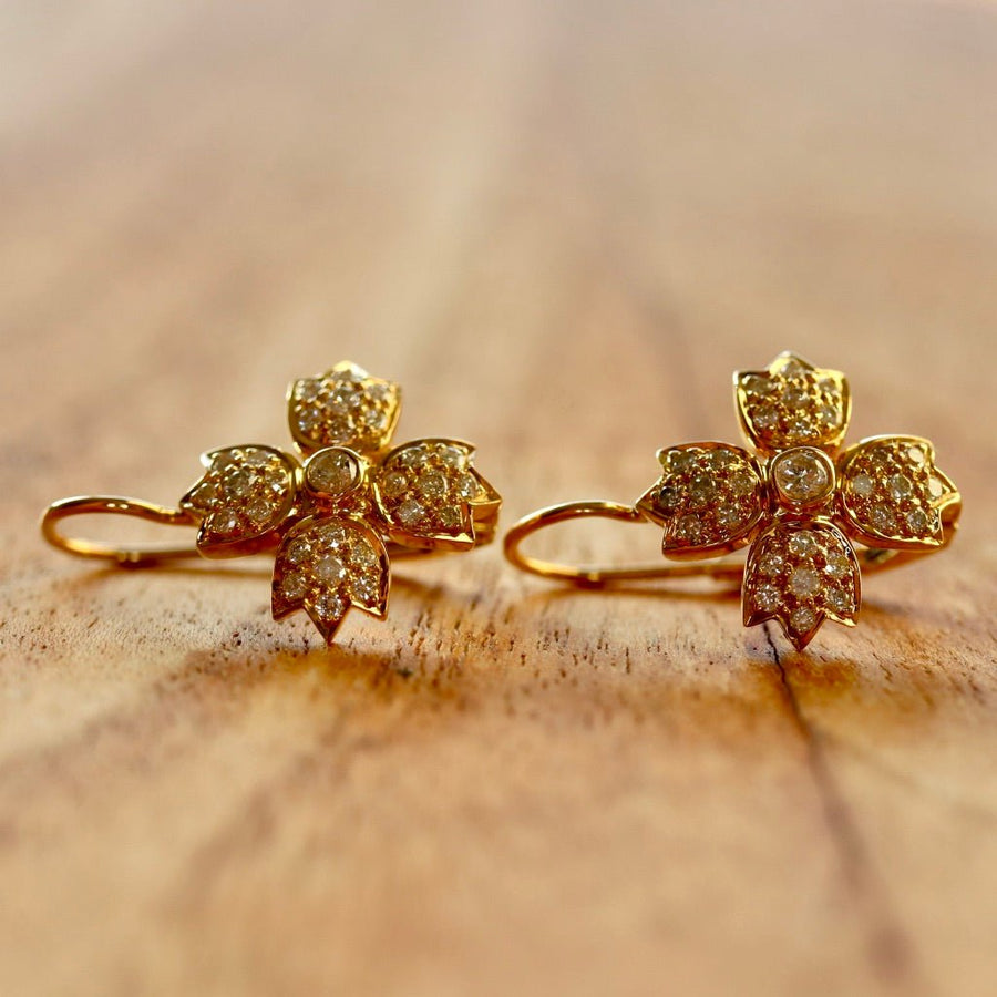 Manufacturer of 18kt gold daily wear diamond earring | Jewelxy - 232953