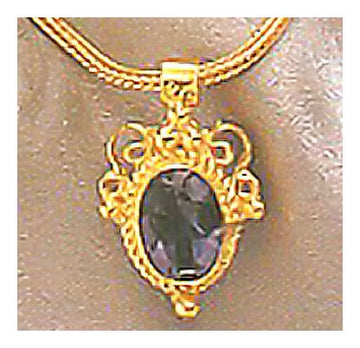Lady Chatterly Iolite Necklace