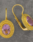 Lady Jane Grey Amethyst Earrings