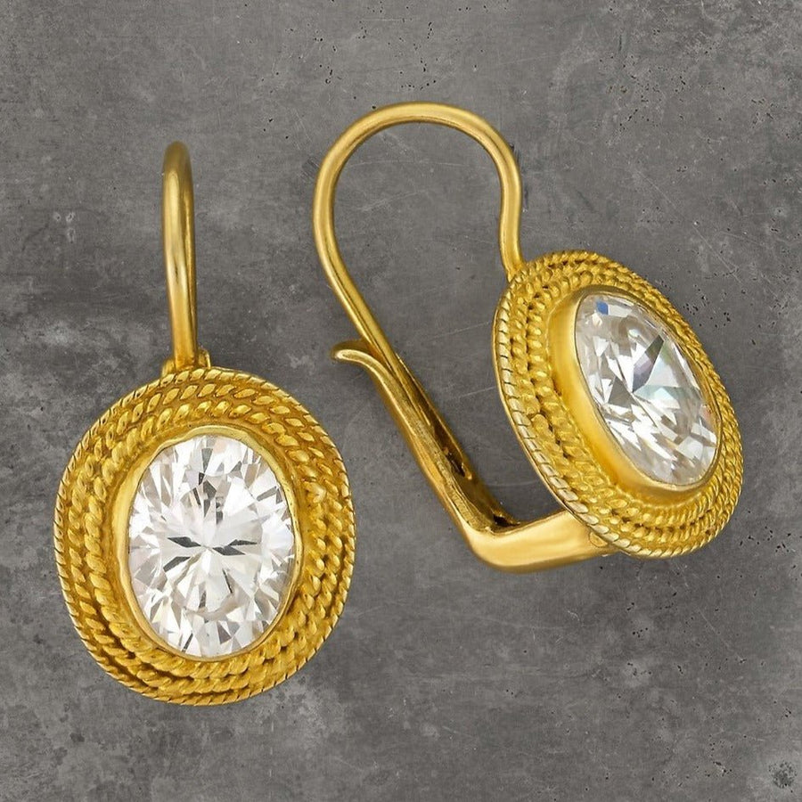 Lady Jane Grey Cubic Zirconia Earrings