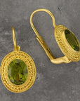 Lady Jane Grey Peridot Earrings