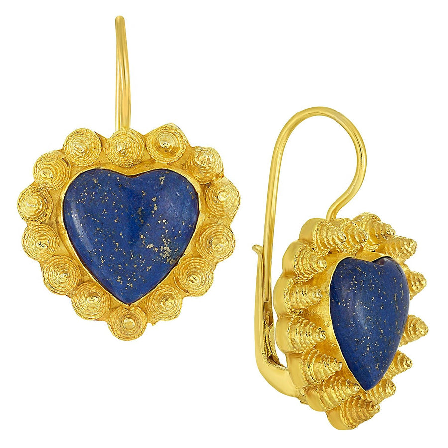L'amour Lapis Lazuli Earrings