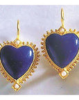 Lapis/Pearl Earrings