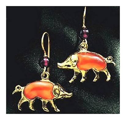 Le Petit Cochon Earrings
