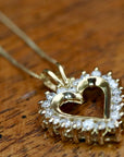 Love Sonnet 14k Gold and Diamond Necklace