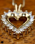 Love Sonnet 14k Gold and Diamond Necklace
