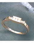 Marienbad 14k Gold and Diamond Ring