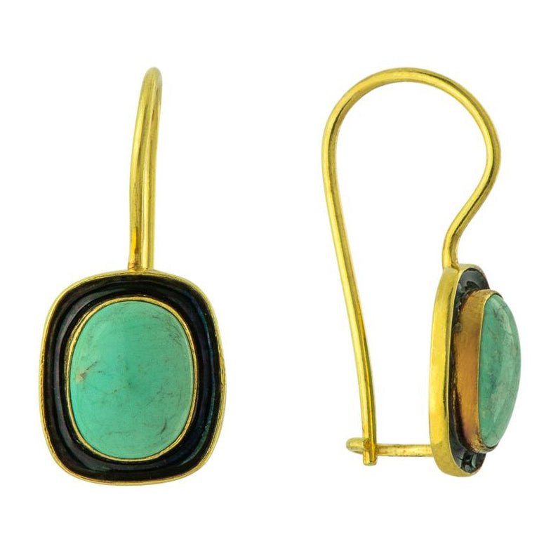 Mary Shelley Turquoise Earrings