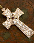 Morning and Evening Cross Necklace