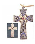 Morning and Evening Cross Necklace