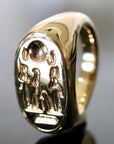 Nefertiti's Ring - Brass