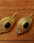 Northumbrian Onyx Earrings