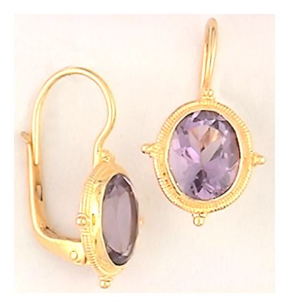 Ode-To-The Amethyst Earrings