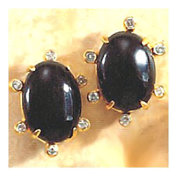 Onyx Ballroom Earrings