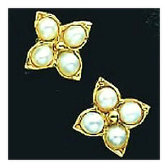 Pearl Blossom Earrings