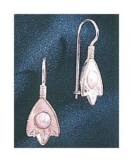 Pearl Frond Earrings
