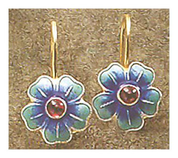Primavera Enamel Flower Earrings